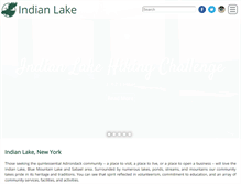 Tablet Screenshot of indian-lake.com